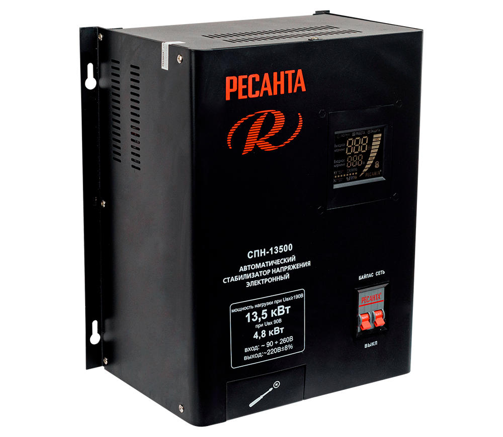 Стабилизатор напряжения релейный RESANTA CПH-13500-3