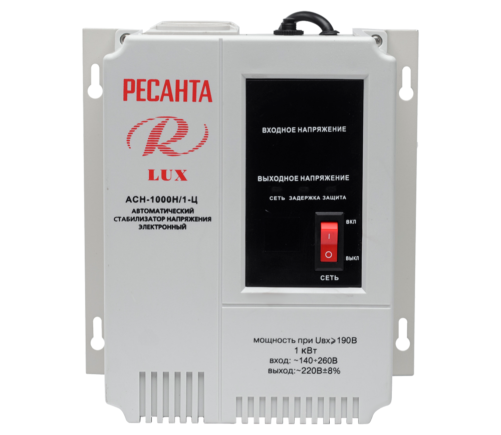 Stabilizator de tensiune releu RESANTA ACH-1000 Н/1-Ц-11