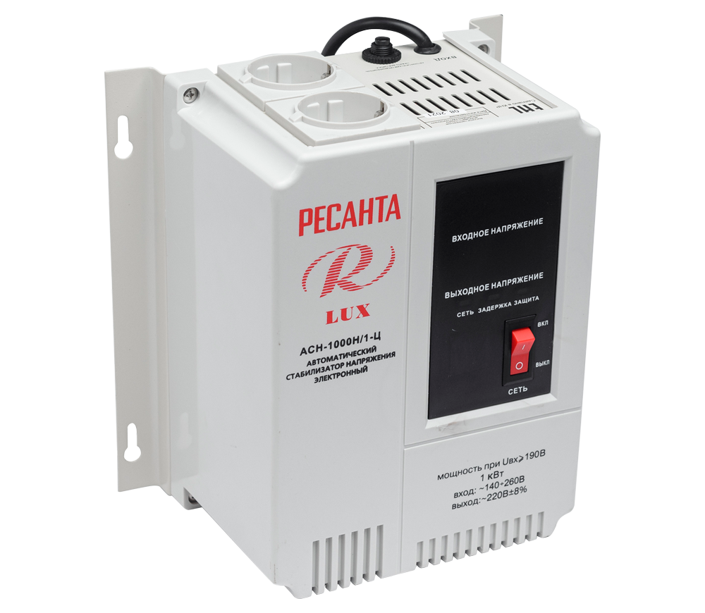 Stabilizator de tensiune releu RESANTA ACH-1000 Н/1-Ц-3