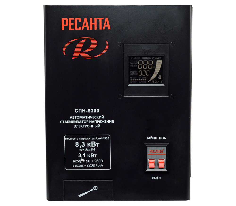 Stabilizator de tensiune releu RESANTA СПН-8300/1-Ц-3