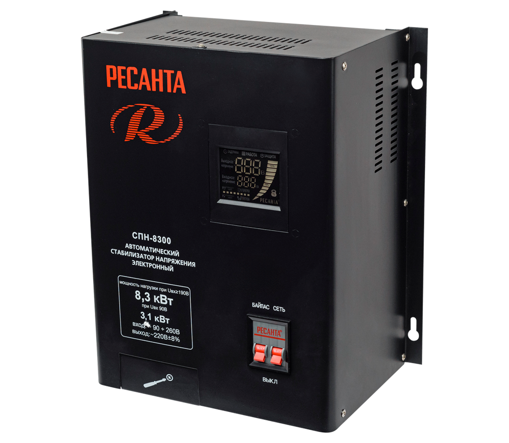 Stabilizator de tensiune releu RESANTA СПН-8300/1-Ц