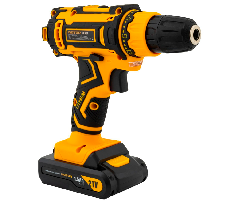 Mașină de înșurubat cu acumulator ROTOR RPA21 21V 1.5Ah-3