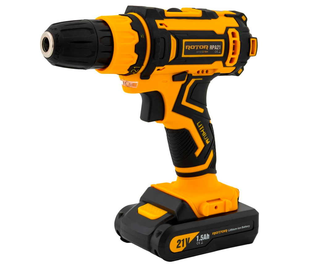 Mașină de înșurubat cu acumulator ROTOR RPA21 21V 1.5Ah-5