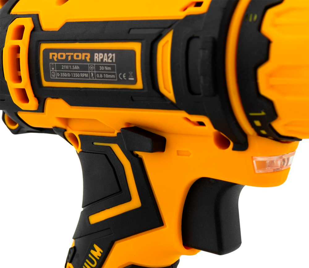 Mașină de înșurubat cu acumulator ROTOR RPA21 21V 1.5Ah-7