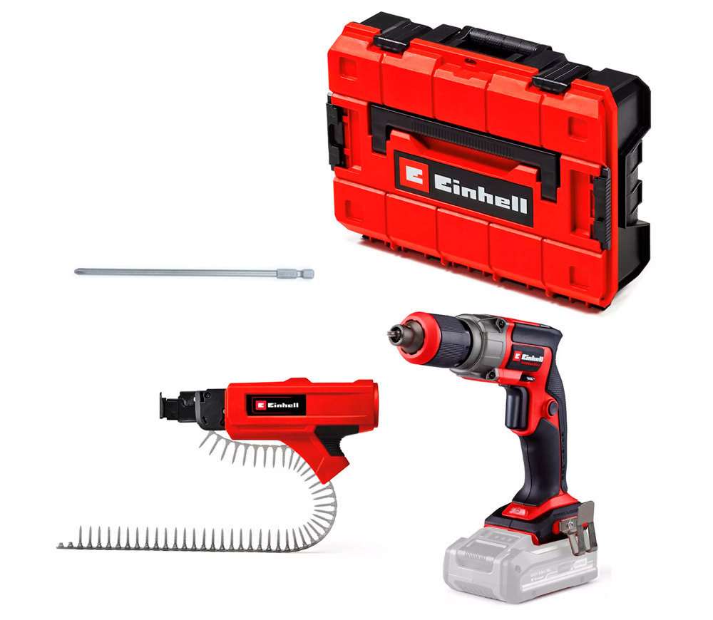 Mașină de înșurubat pentru regips cu acumulator (fără bat) EINHELL TP-DY 18 Li BL 18V