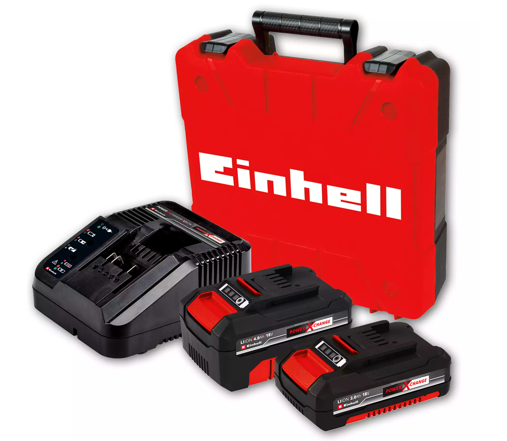 Mașină de înșurubat cu percuție cu acum. EINHELL TP-CD 18/50 Li-i BL 18V 2/4Ah-2