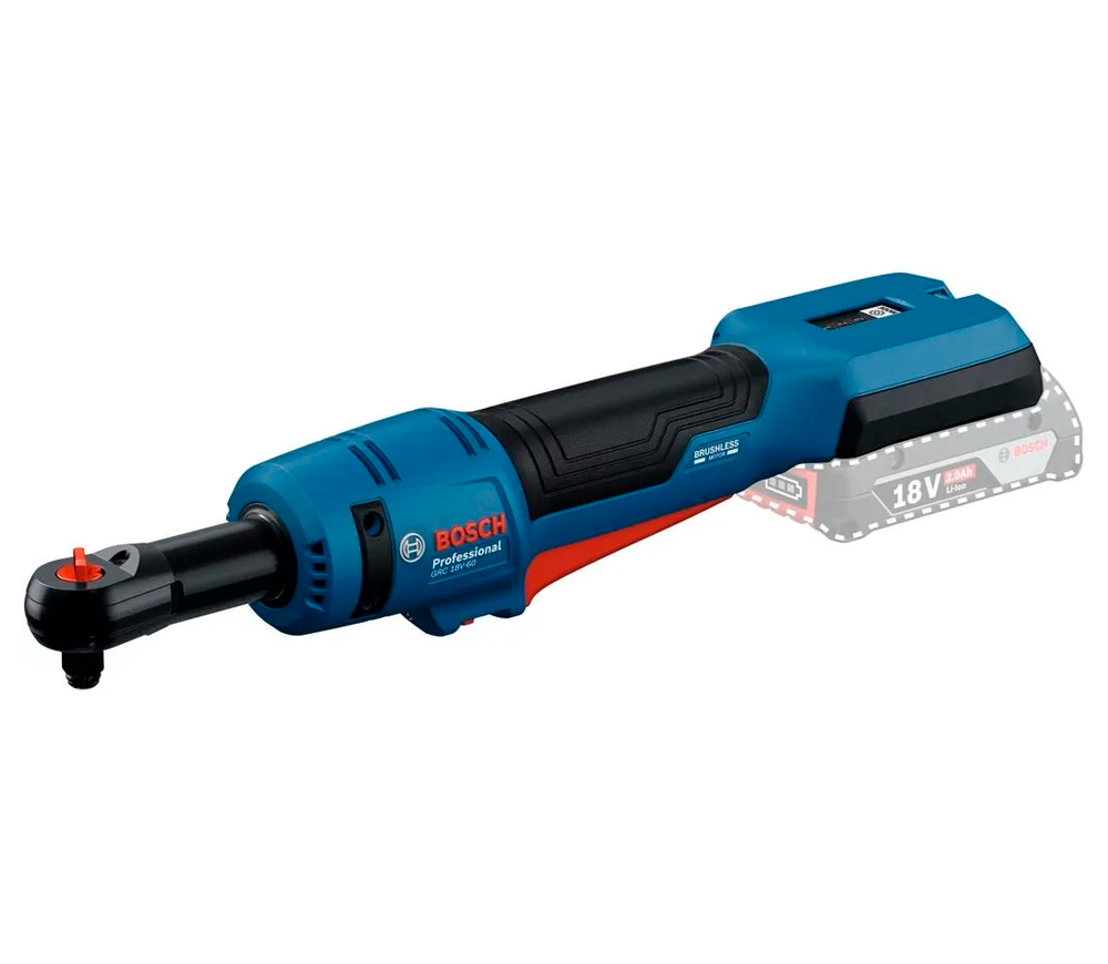 Cheie cu clichet fără fir (fără bat) BOSCH GRC 18V-60 18V 60Nm