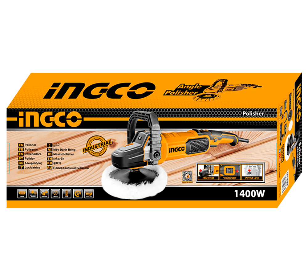 Mașină de polișat INGCO AP140028 1400w 180mm-7