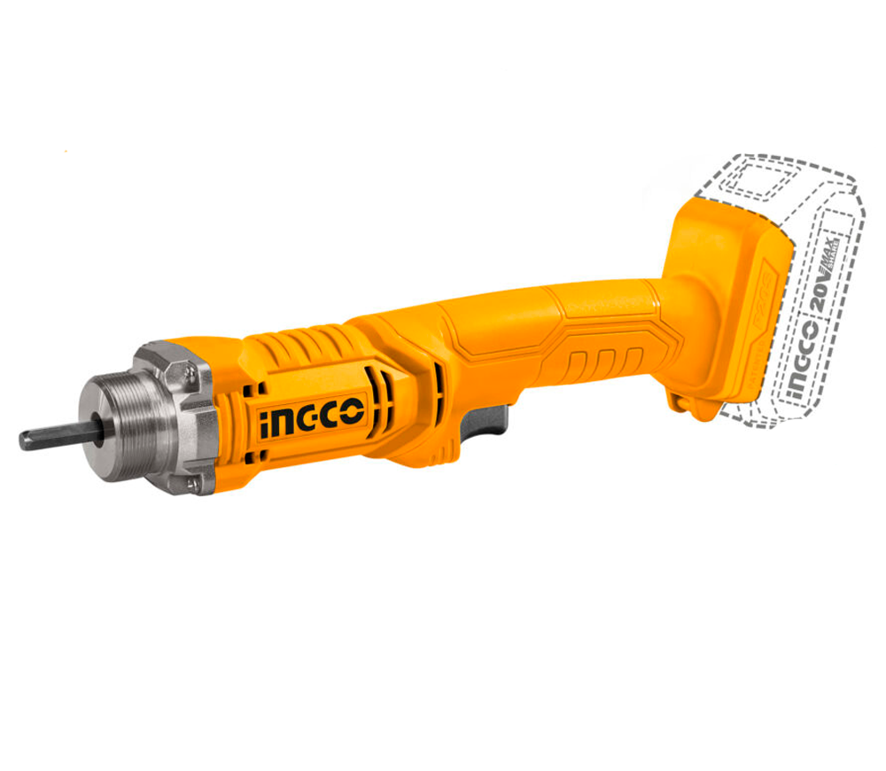 Vibrator de beton cu acumulator INGCO CCVLI2023011 2V 2Ah  2300vib/min