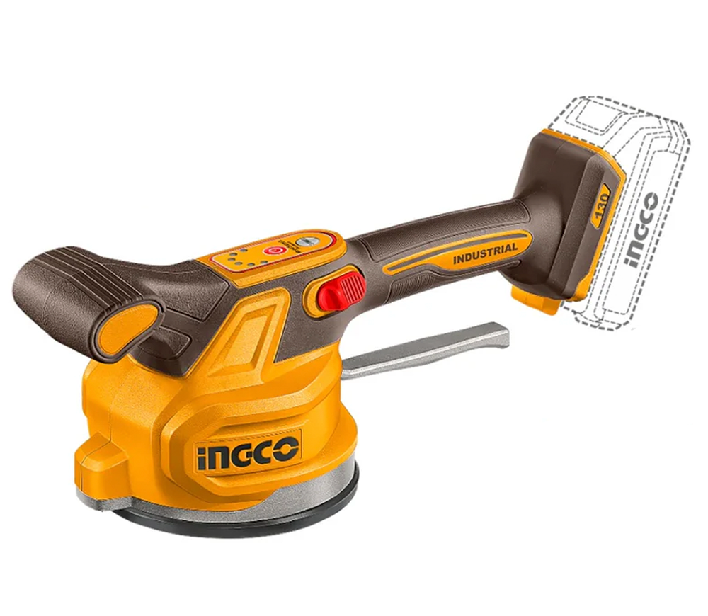 Vibrator pentru placi ceramice (fara bat) INGCO CTVLI2001 130mm 60kg