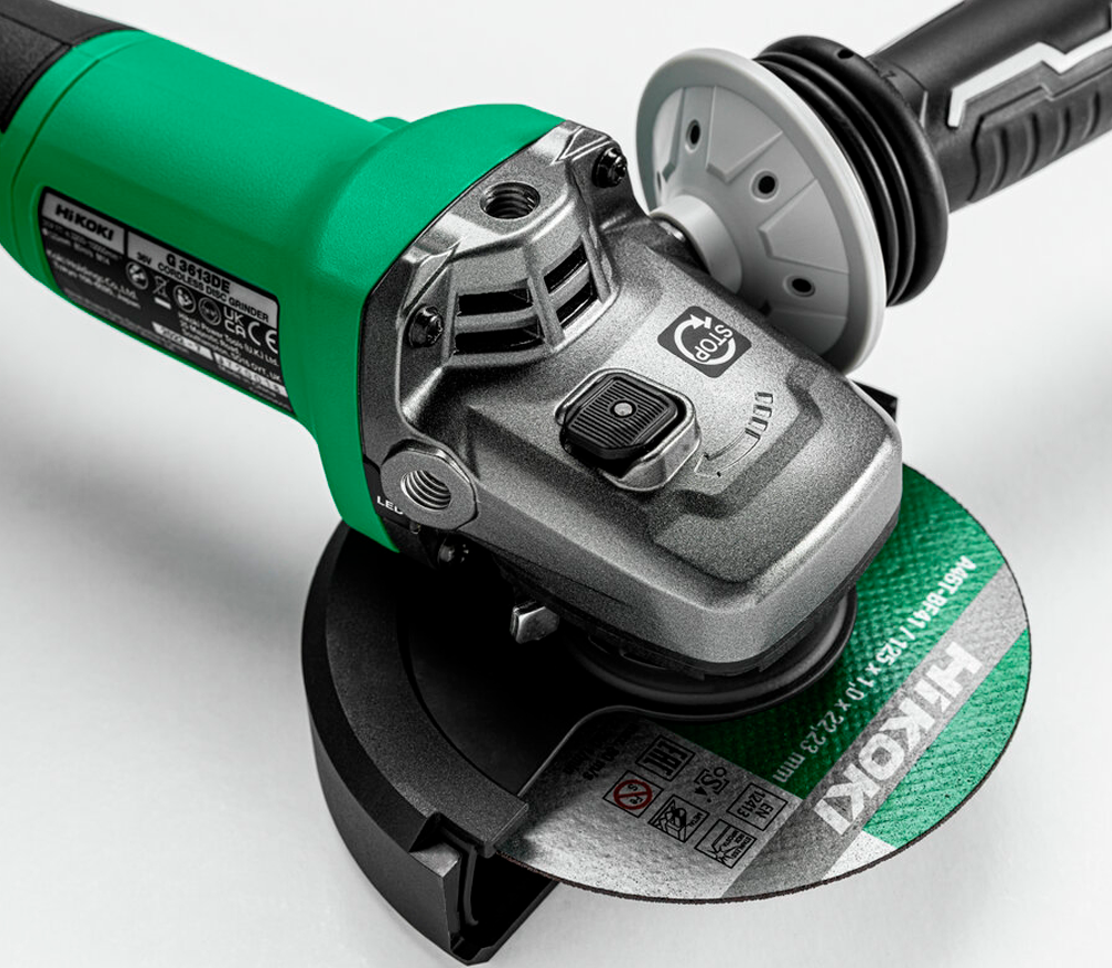 Угловая шлифмашина аккумуляторная HIKOKI G3613DEW4Z 125мм 36В-9