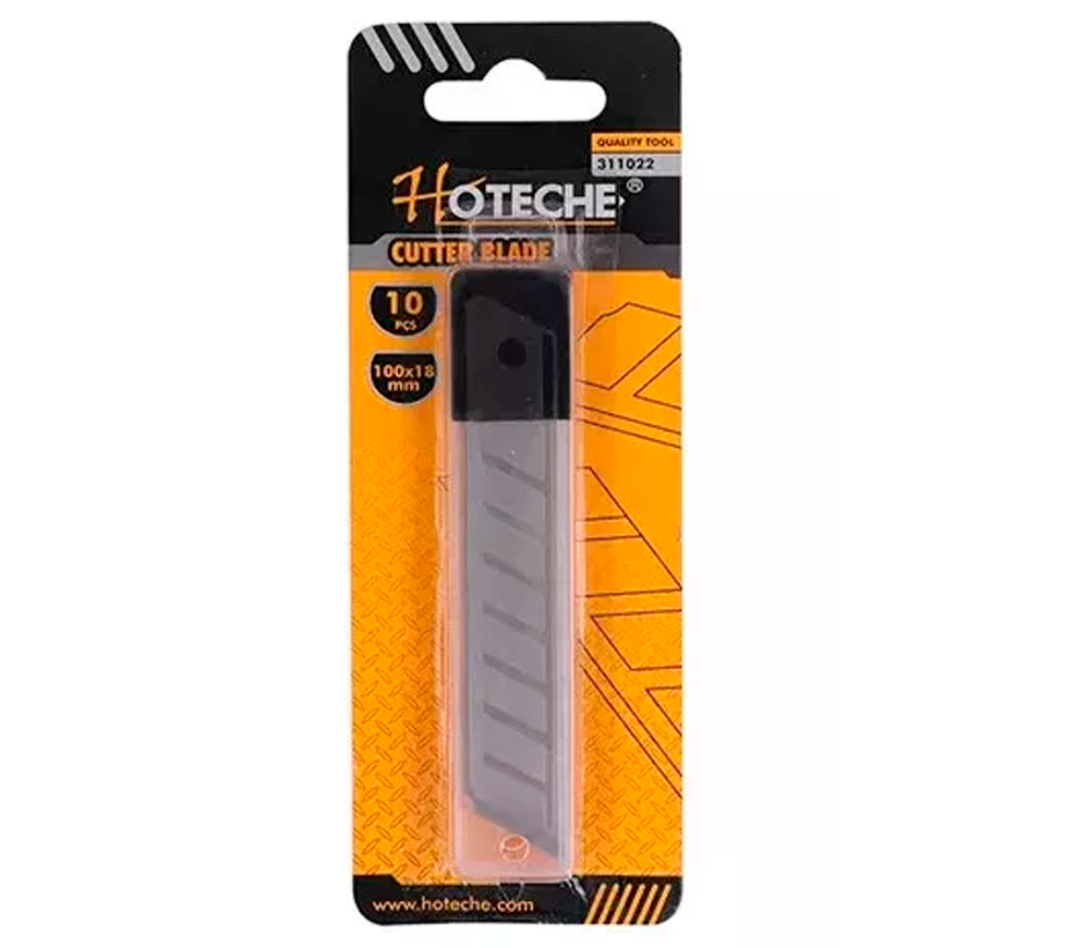 Set 10 Lame segmentate pentru cutter HOTECHE 311022 18mm