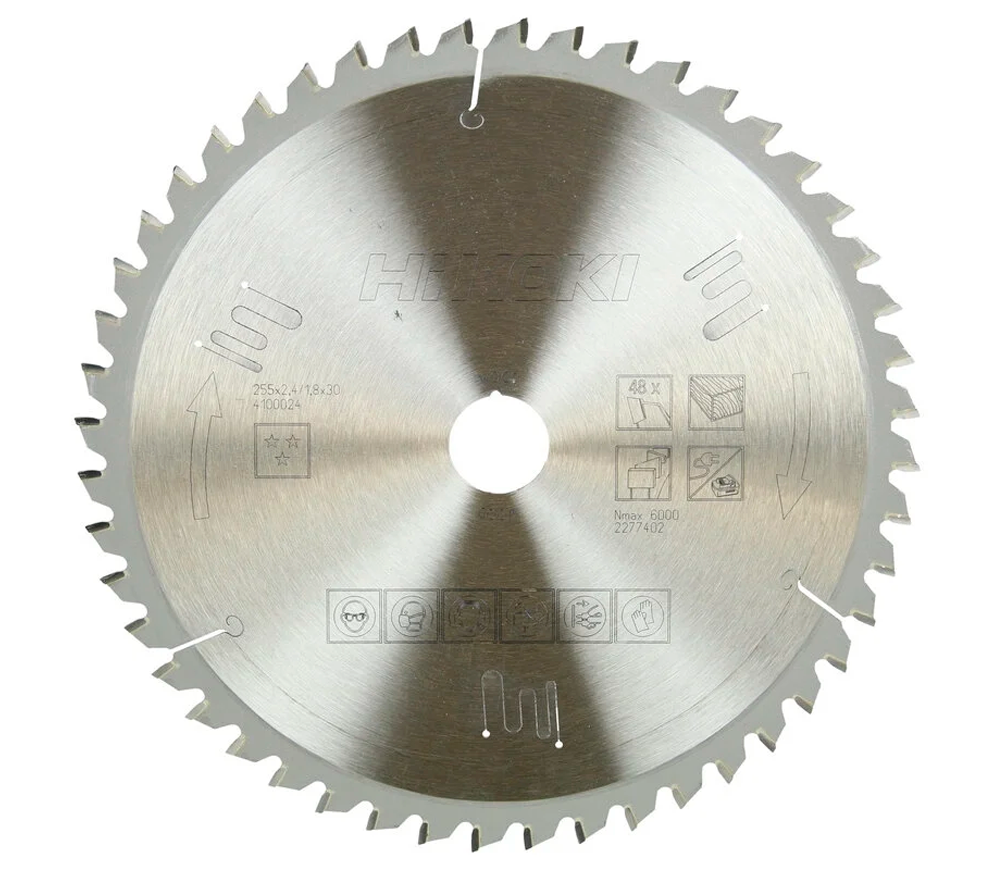 Disc pentru fierastrau electric HIKOKI 4100024 255mm 1.8mm Lemn