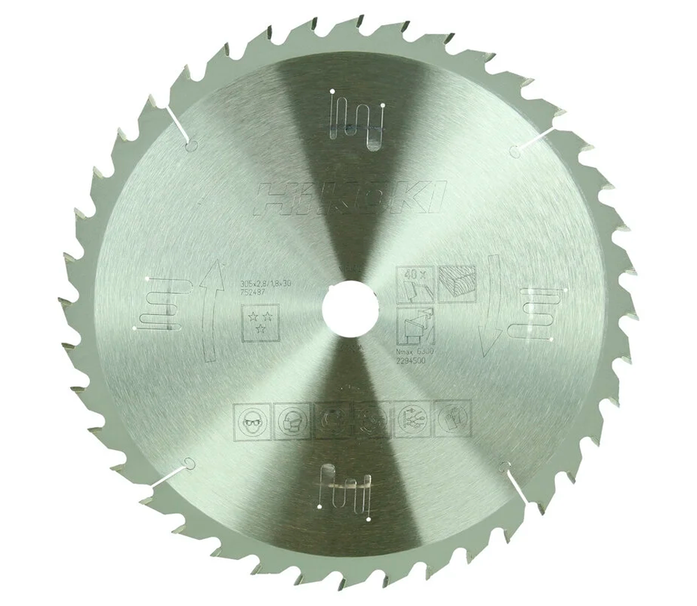 Disc pentru fierastrau electric HIKOKI 752487 305mm 1.8mm Lemn