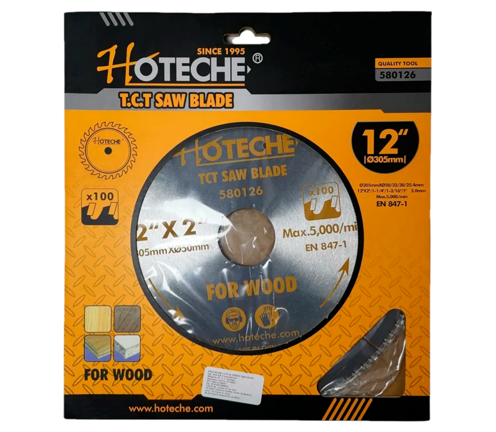 Пильный диск HOTECHE 580126 305мм 2.0мм Дерево-2