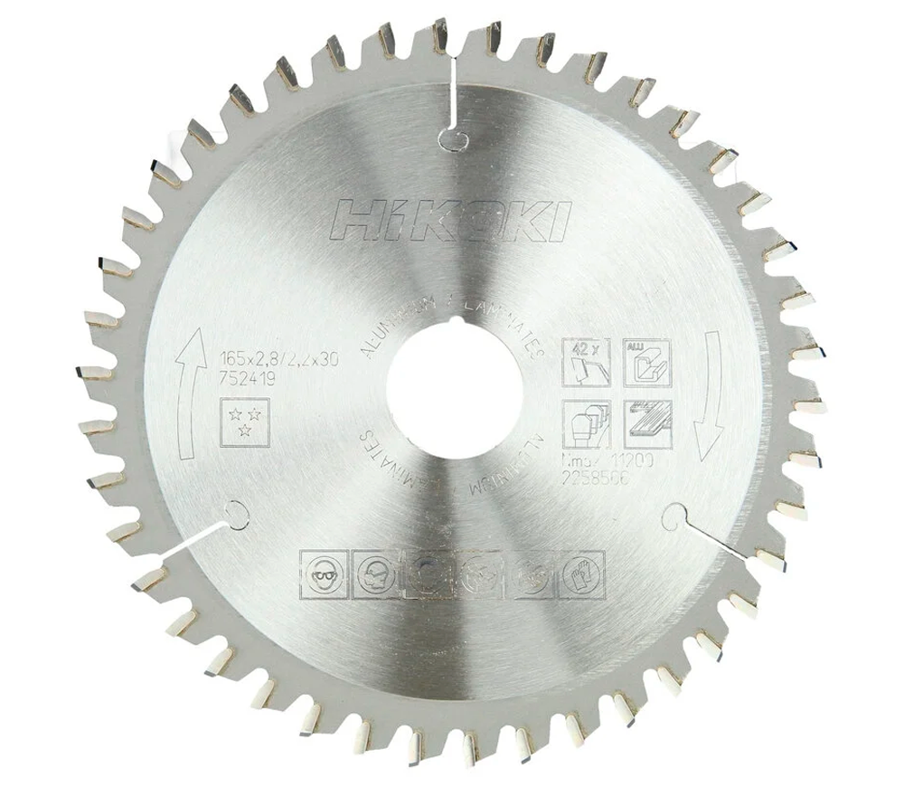 Disc pentru fierastrau electric HIKOKI 752419 165mm 2.2mm Aluminiu