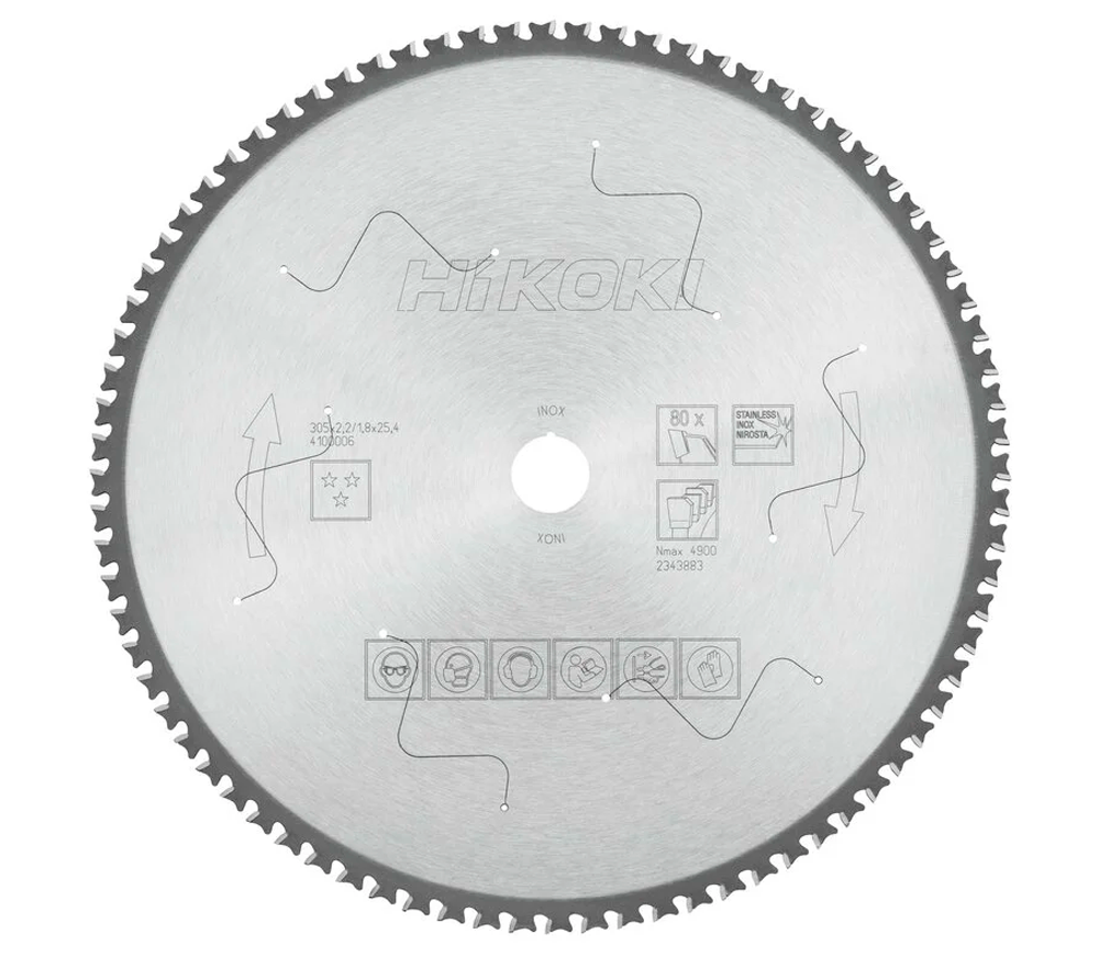 Disc pentru fierastrau electric HIKOKI 4100006 305mm 1.8mm Inox