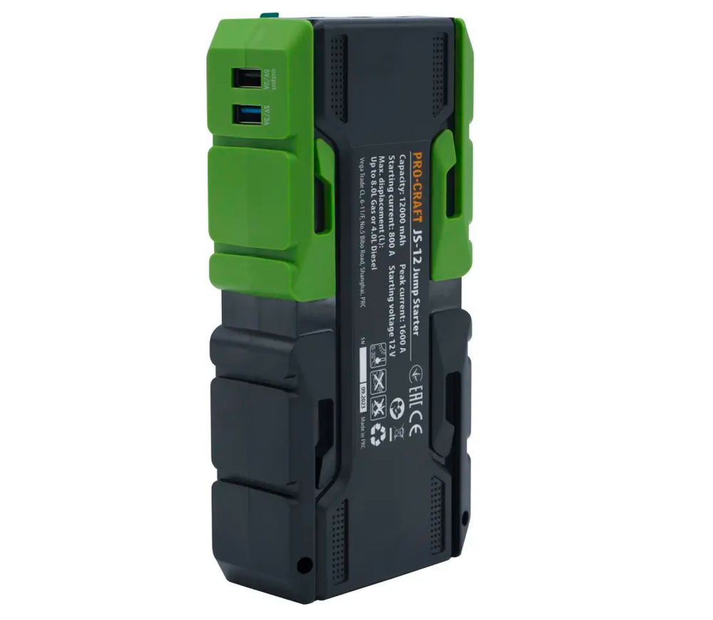 Dispozitiv pornire auto ProCraft JS-12 600A 12V-3