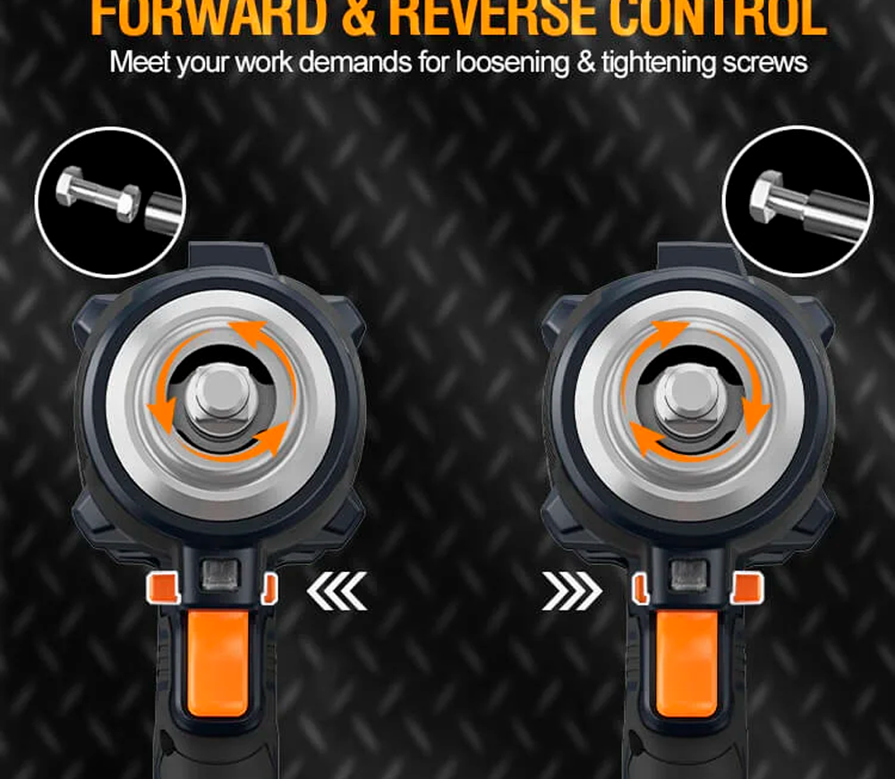 Mașină de înșurubat cu impact MAXXT MDIW20VX2 20V 4Ah 1000Nm-7