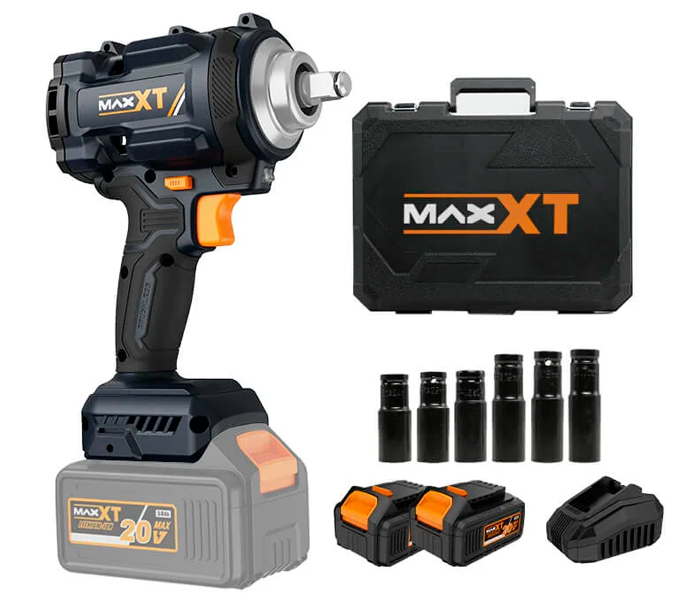 Mașină de înșurubat cu impact MAXXT MDIW20VX2 20V 4Ah 1000Nm