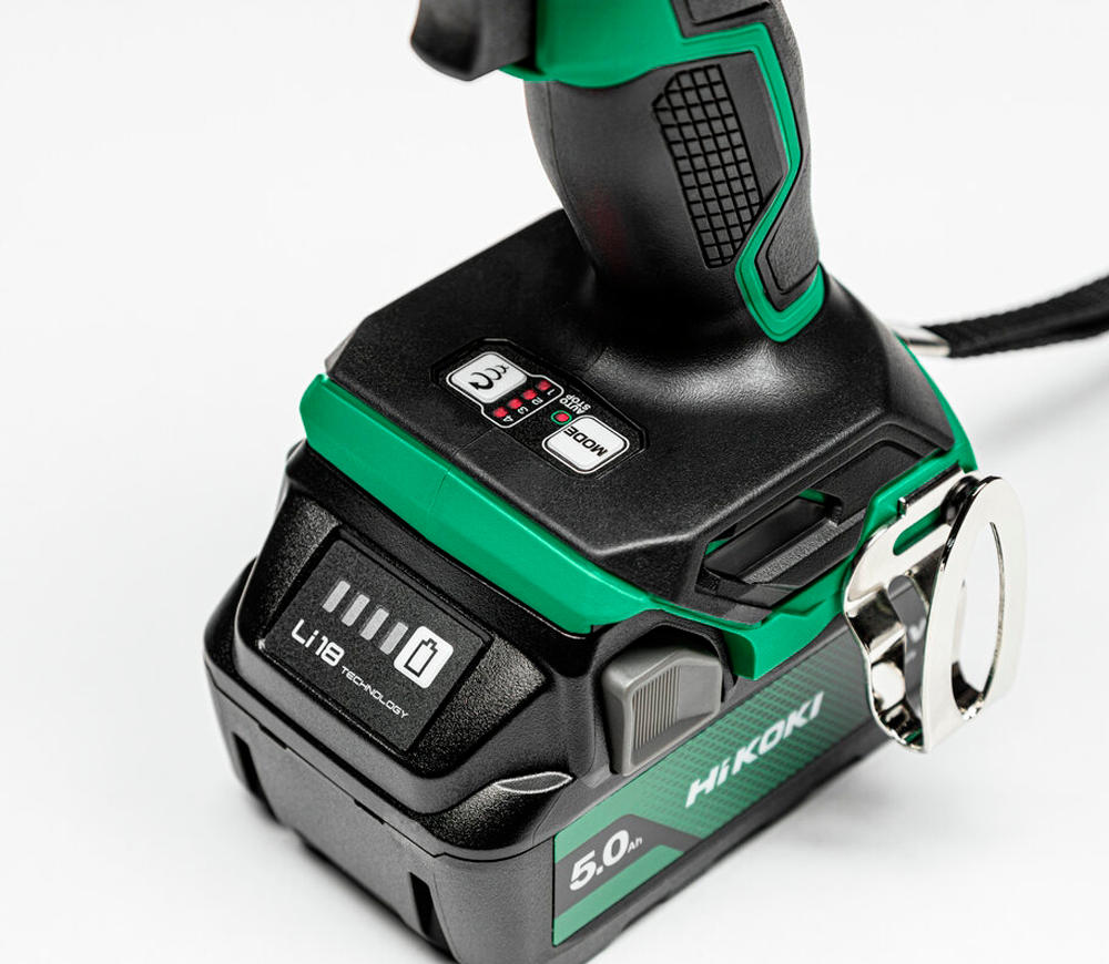 Mașină de înșurubat cu impact cu acumulator HIKOKI WR18DHWPZ 18V 5Ah 600Nm-8