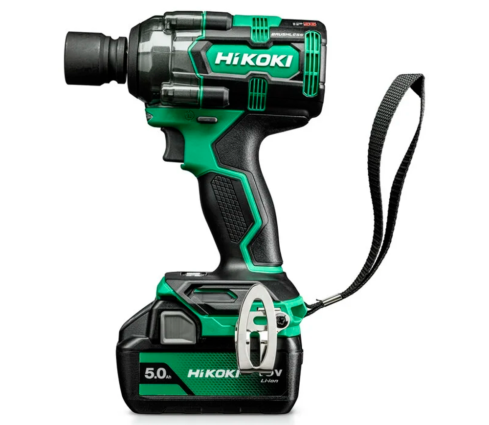 Mașină de înșurubat cu impact cu acumulator HIKOKI WR18DHWPZ 18V 5Ah 600Nm