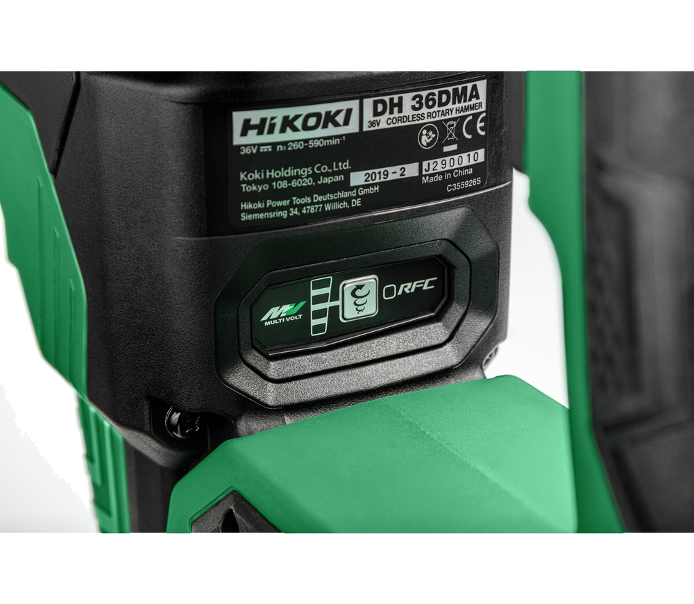 Ciocan rotopercutor cu acumulator (fără bat) HIKOKI DH36DMAW2Z 7.1J 36V-6