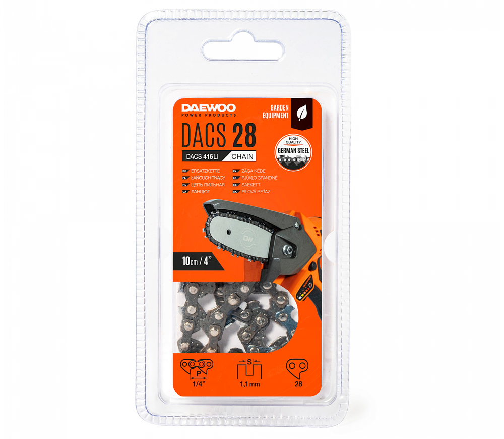 Lanț pentru fierăstrău DAEWOO DACS 28 100mm 1/4"