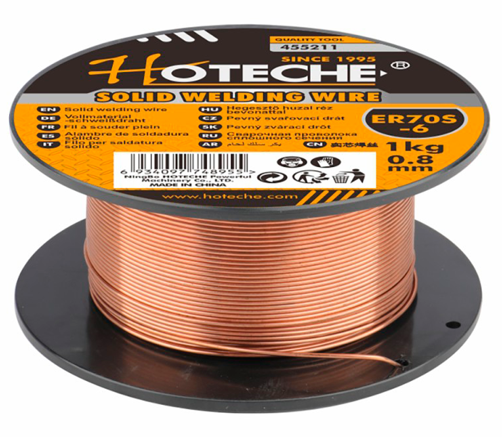 Sarma sudura HOTECHE 455211 Cuprată 0.8mm 1kg