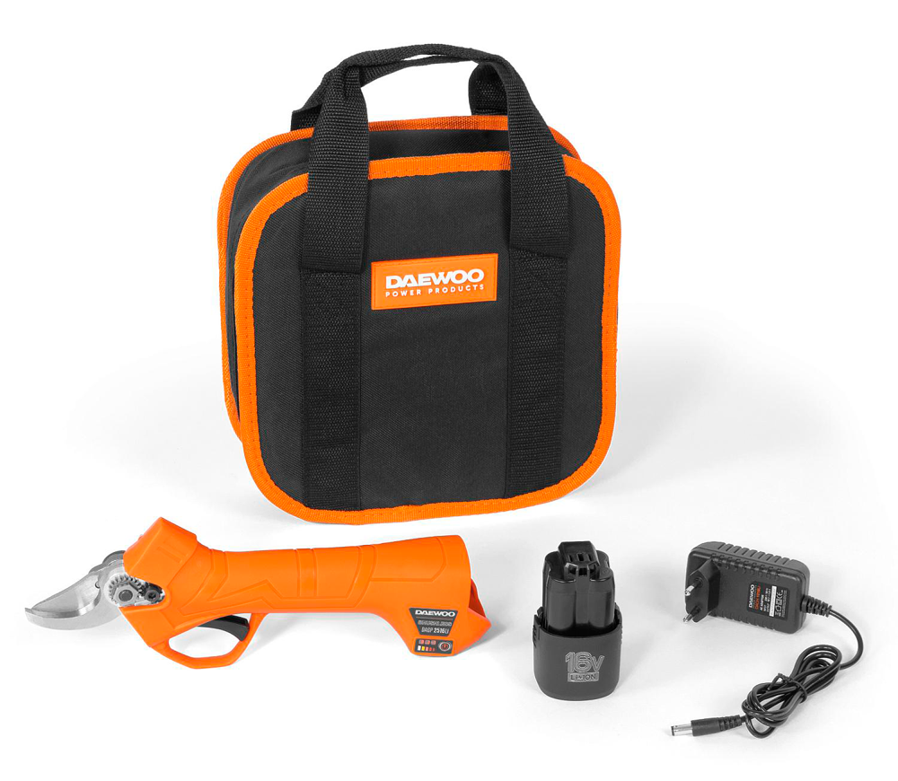 Foarfece cu acumulator DAEWOO DAGP 2516Li SET 16V 3Ah-2
