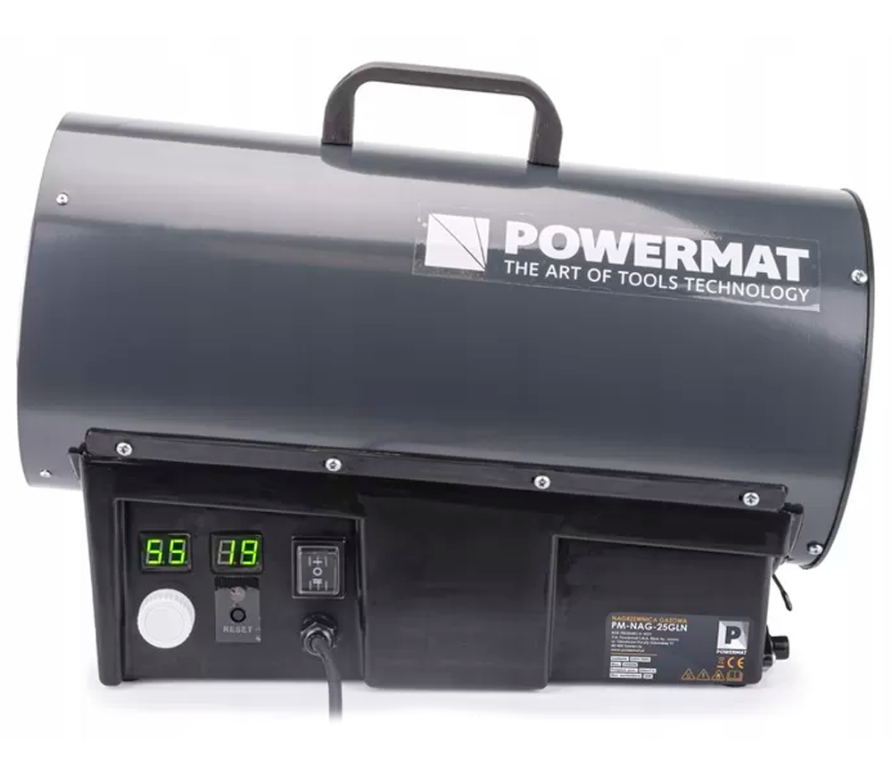 Тепловая пушка POWERMAT PM-NAG-25GLN 25квт Газ 8650л/мин-5