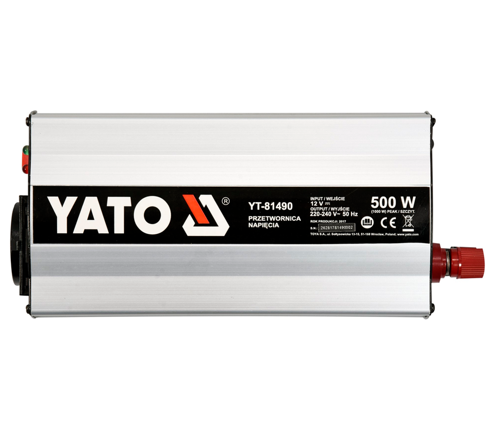 Invertor de tensiune YATO YT81490 0.5kw 12V-2