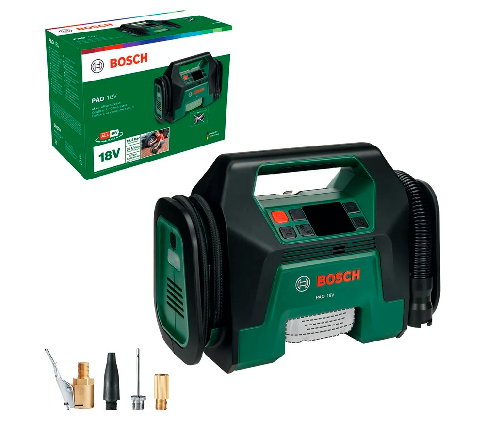 Compresor auto BOSCH PAO 18V (Solo) 10.3bar 400l/min-5
