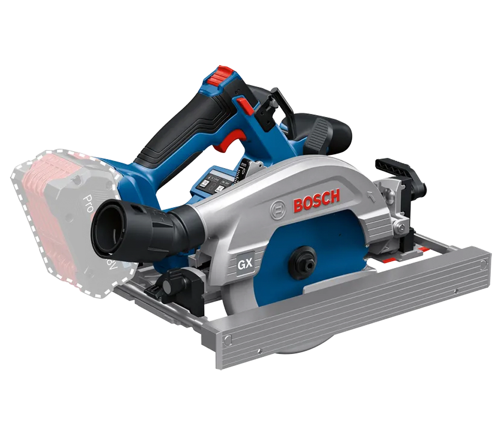 Fierăstrău circular cu acumulator BOSCH GKS 18V-57-2 GX (Solo) 165mm 18V