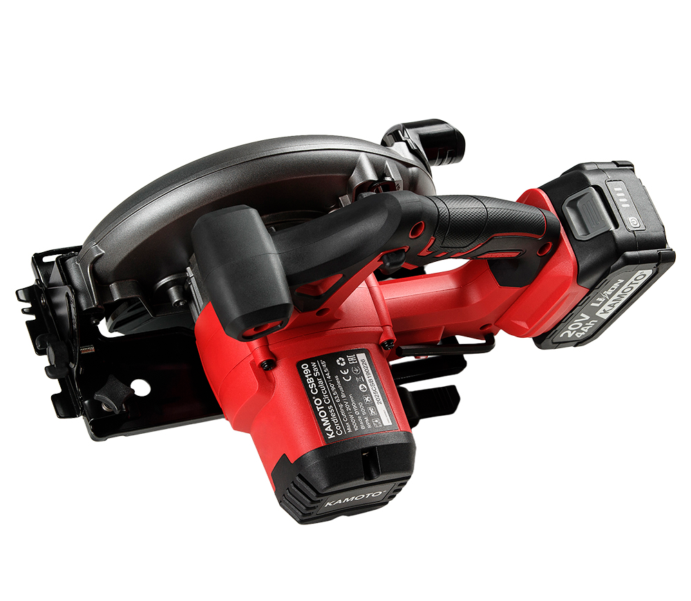 Fierăstrău circular cu acumulator (fara bat) KAMOTO CSB190 190mm 20V-3