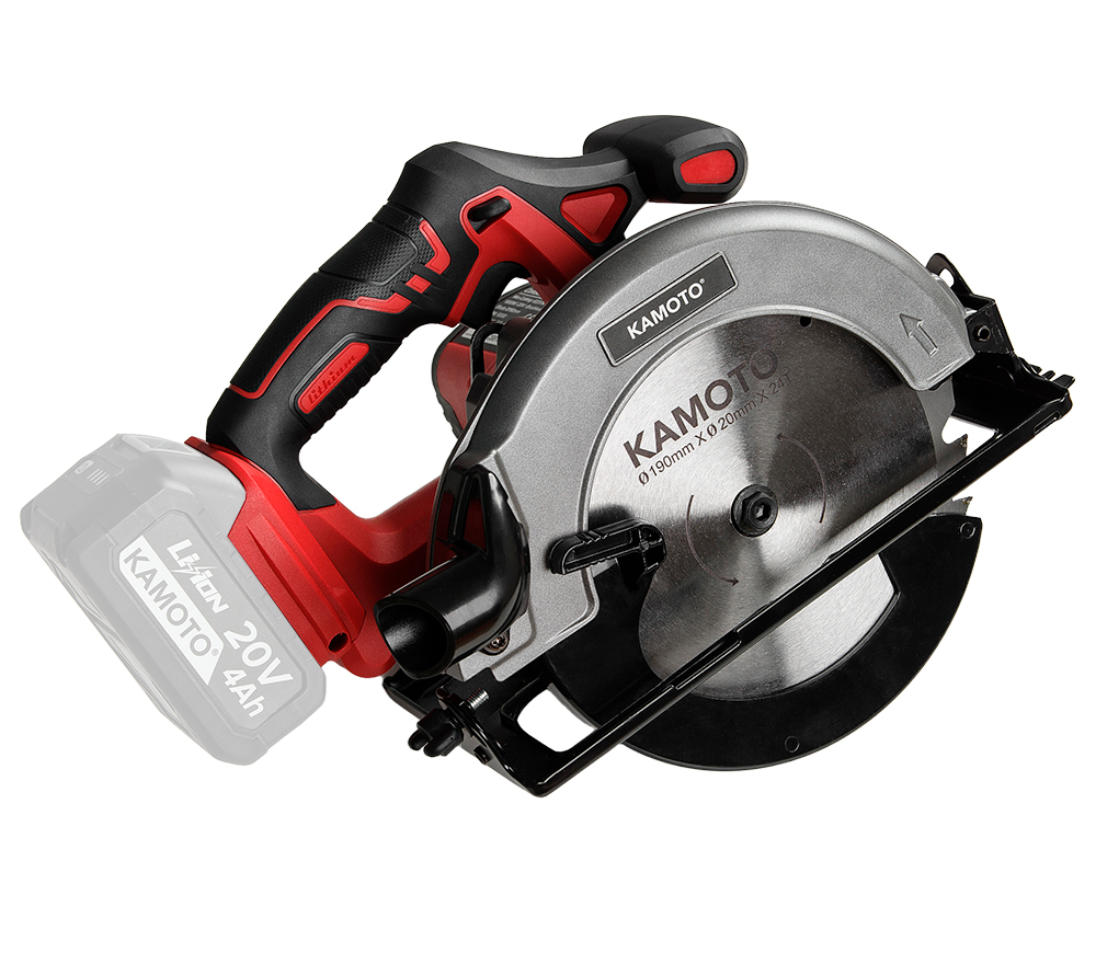 Fierăstrău circular cu acumulator (fara bat) KAMOTO CSB190 190mm 20V