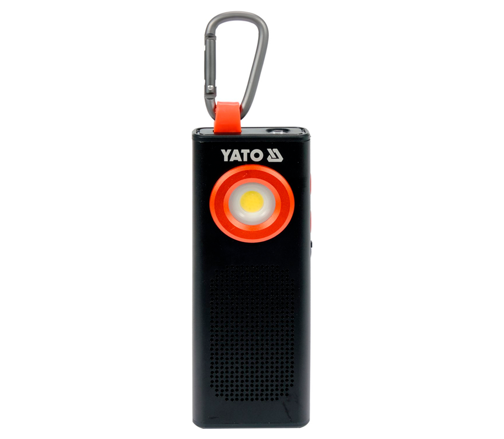 Lanternă reîncărcabilă cu boxă Bluetooth YATO YT08557 500lm