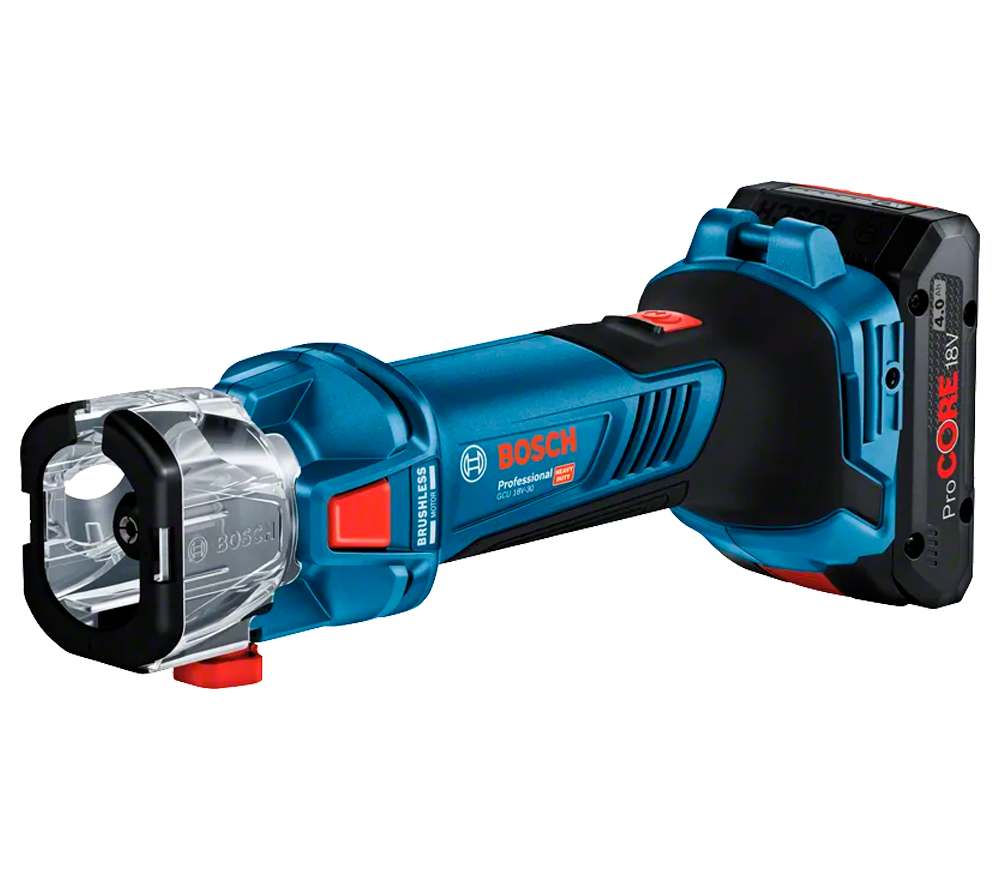 Фрезер по гипсокартону BOSCH GCU 18V-30 (Solo) 18В-2