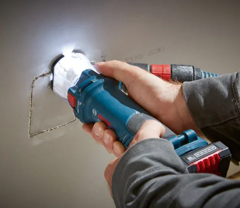 Фрезер по гипсокартону BOSCH GCU 18V-30 (Solo) 18В-5