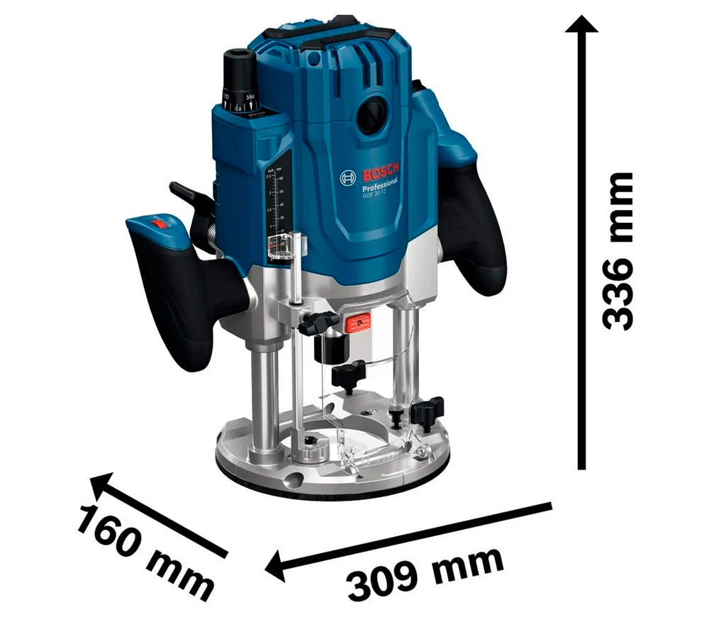 Mașină de frezat BOSCH GOF 20-12 Professional 2000w-3