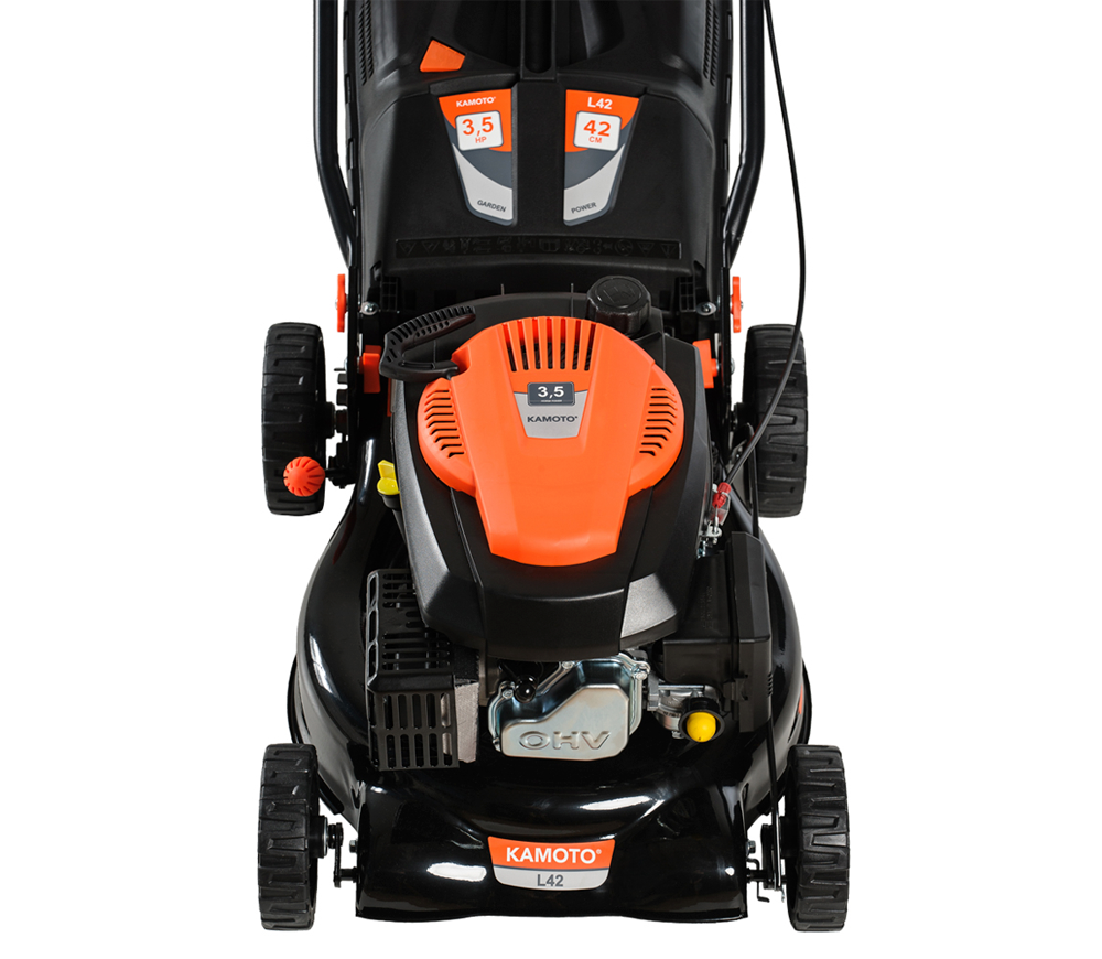 Газонокосилка бензиновая KAMOTO L42 420мм 3.5лс-3