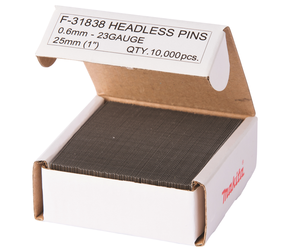 Гвозди-штифты По дереву MAKITA F-31838  Ga23 10000шт. 25мм x 0.6мм-2