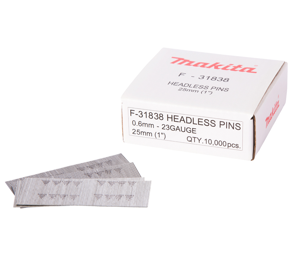 Cuie-pin Pentru lemn MAKITA F-31838  Ga23 10000buc. 25mm x 0.6mm