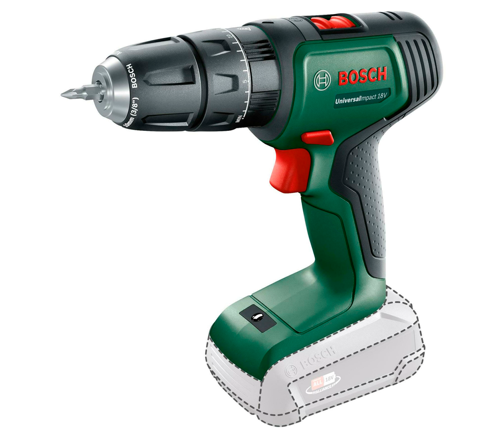 Mașină de înșurubat cu percuție cu acum. BOSCH UniversalImpact 18V 1.5Ah-2