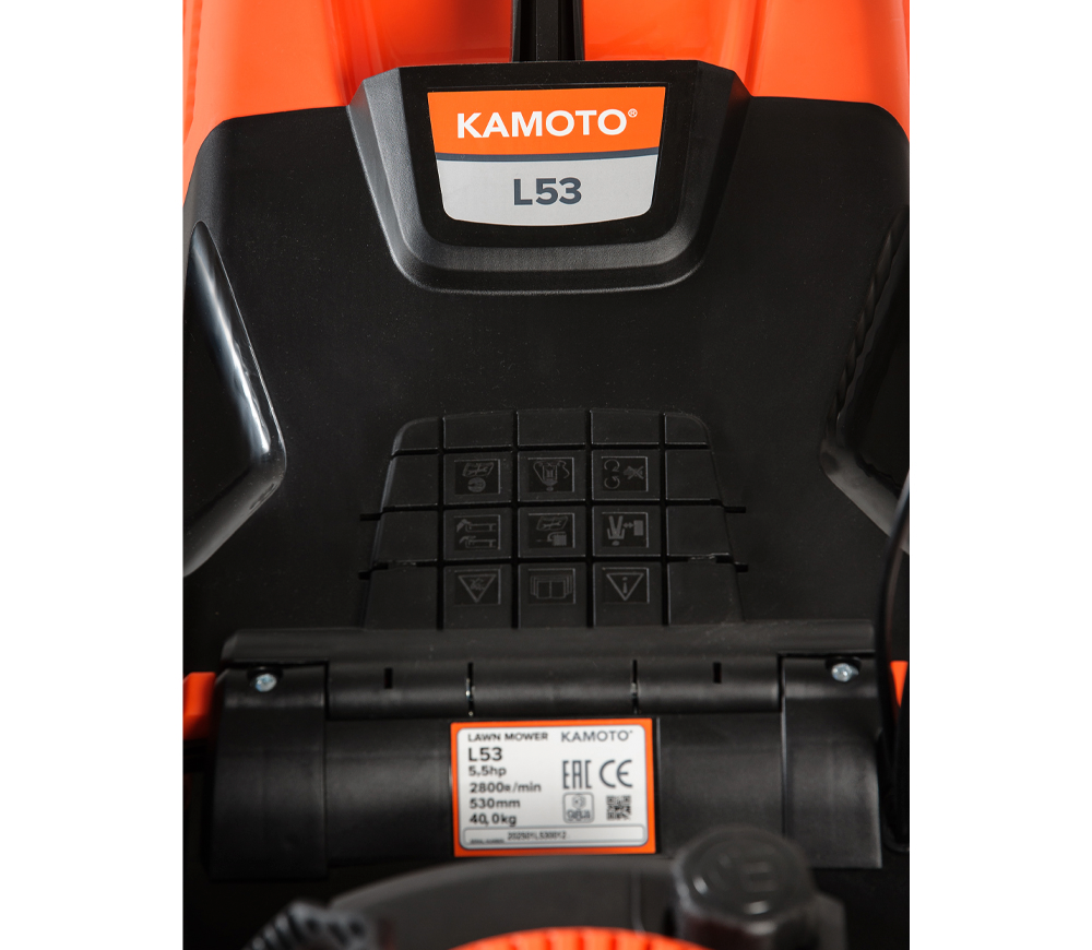 Газонокосилка бензиновая KAMOTO L53 530мм 5.5лс-4