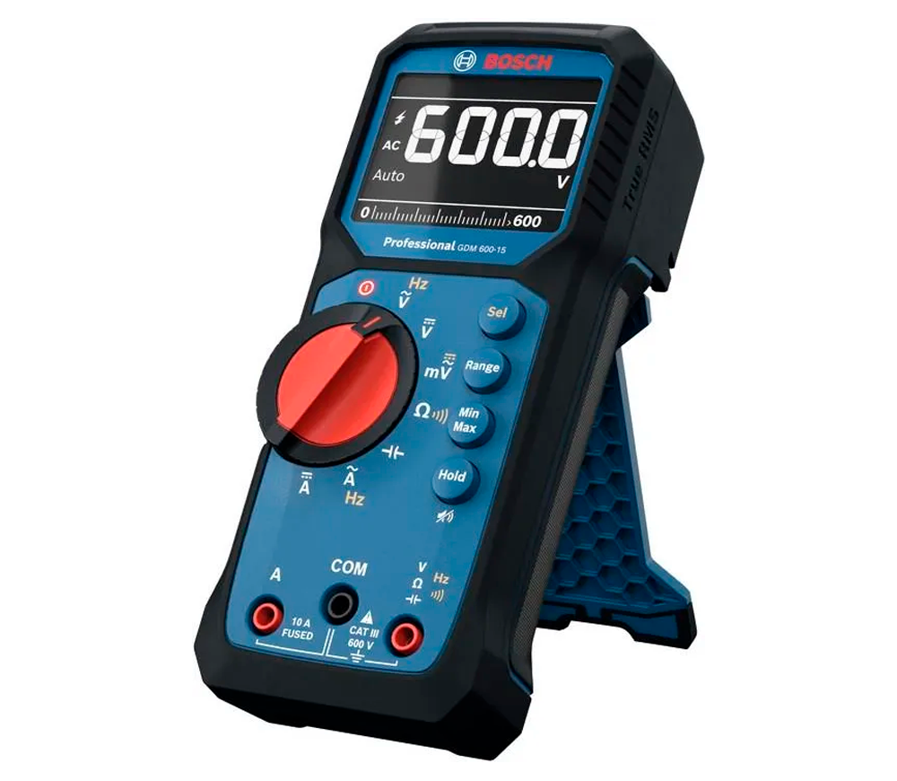 Multimetru digital BOSCH Bosch GDM 600-15 + MH 1 0/600V 0/10A