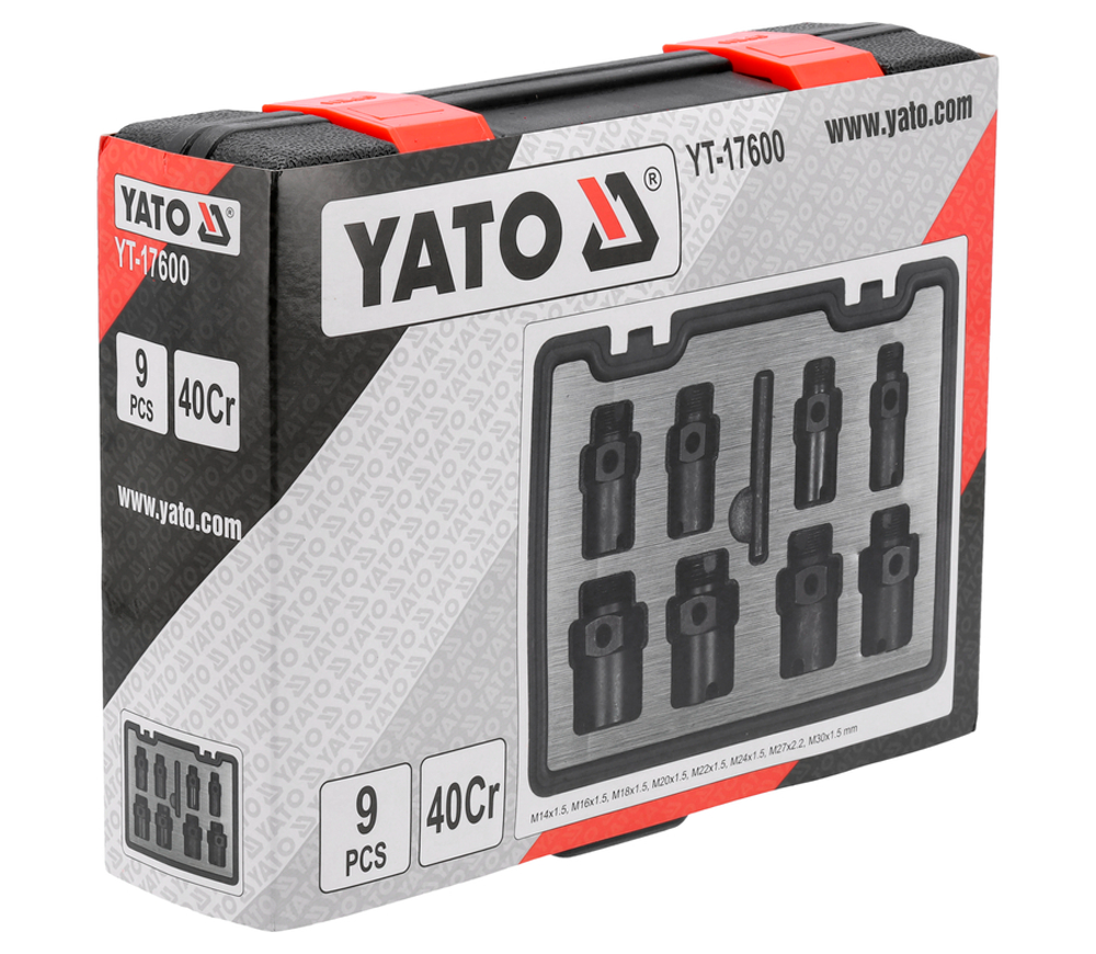 Набор для восстановления резьбы YATO YT17600 M14-M30 1.5/2.2мм-4