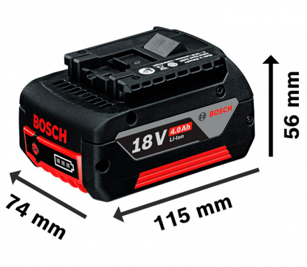 Set de unelte cu acumulator BOSCH Professional 18V (GBH + GWS + GSR)-6