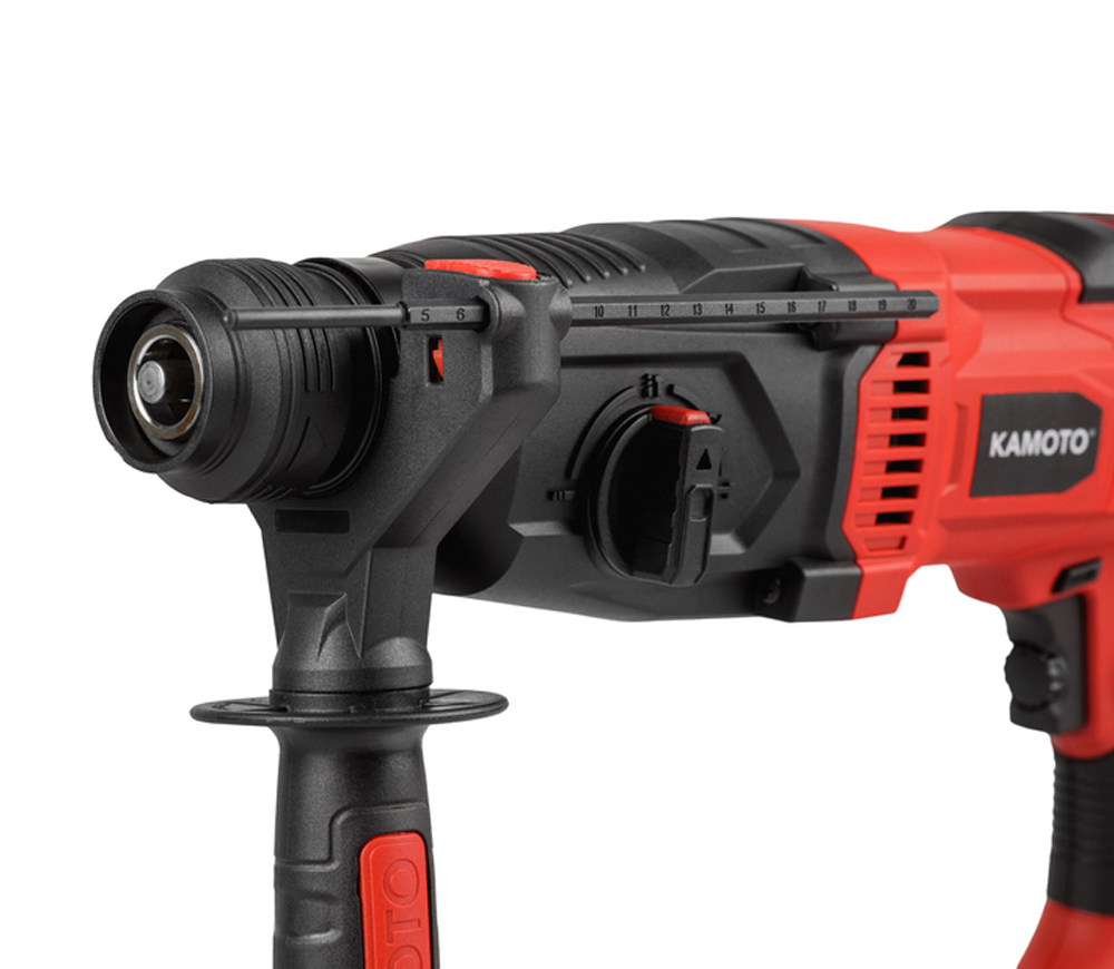 Ciocan rotopercutor KAMOTO H1050Q 1050w SDS-Plus/Fixare rapidă-4