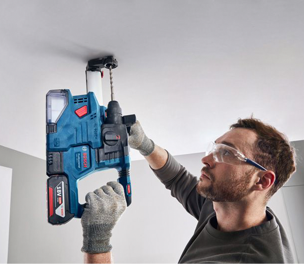 Ciocan rotopercutor cu acumulator BOSCH GBH 185-LI 1.9J 18V-4